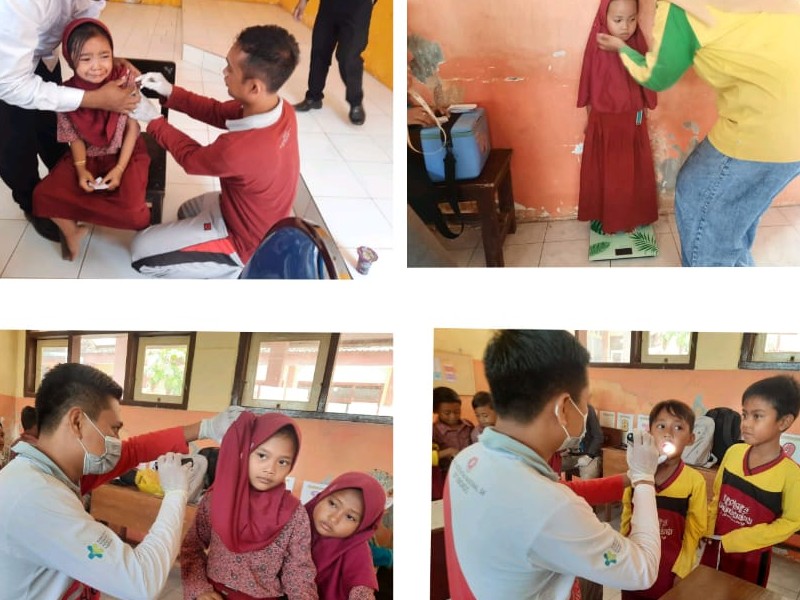 Skrining Kesehatan Anak Sekolah sebagai upaya deteksi Kesehatan sejak dini di SDN 3 PATEMON