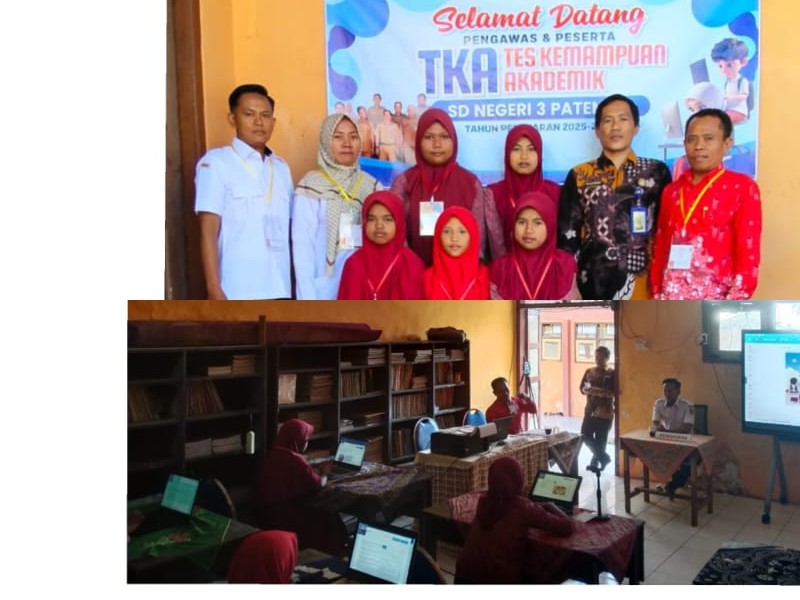 Pelaksanaan Ujian TKA Kelas 6  SDN 3 PATEMON-JATIBANTENG , Berjalan Lancar dan Tertib