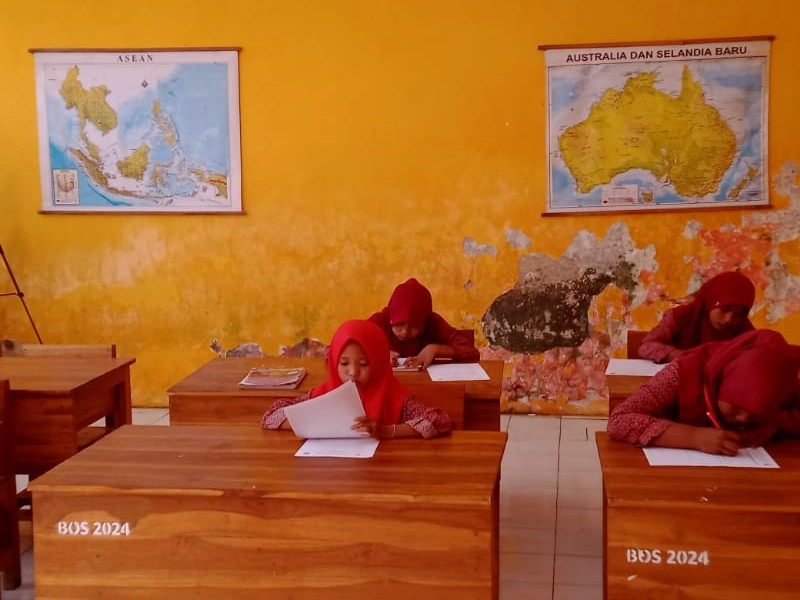 Pelaksanaan SAS Kelas 6 SDN 3 Patemon Kecamatan Jatibanteng